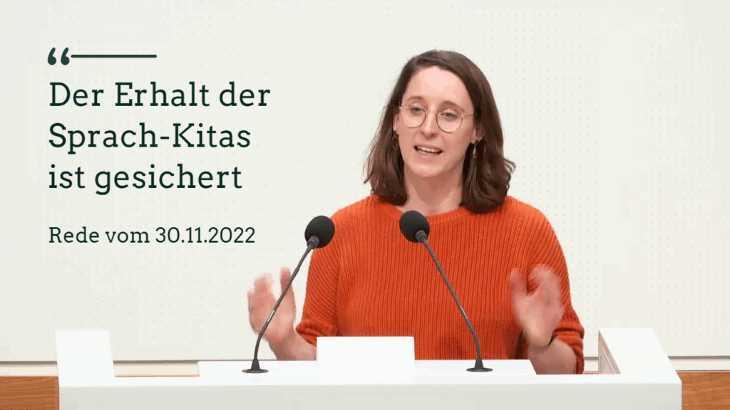 Der Erhalt der Sprach-Kitas ist gesichert!