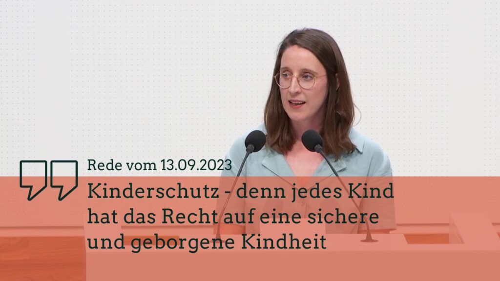 Titelbild - Rede zum Kinderschutz
