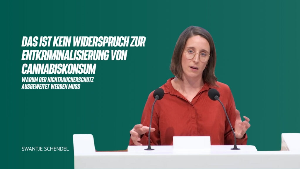 Titelbild - Swantje Schendel - Rede zum Nichtraucherschutz